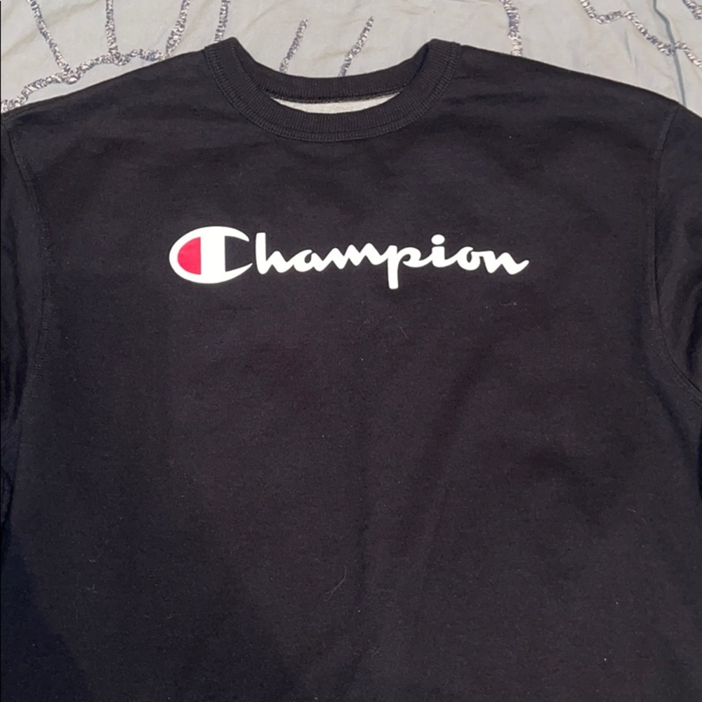Champion black sweatshirt